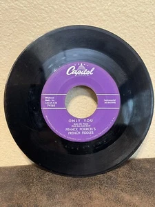 Franck Pourcel - 45RPM - Only You, Rainy Night In Paris - Capitol Records - 1959 - Picture 1 of 2