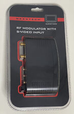 NEXXTECH RF Modulator With S-video Input Audio / Video