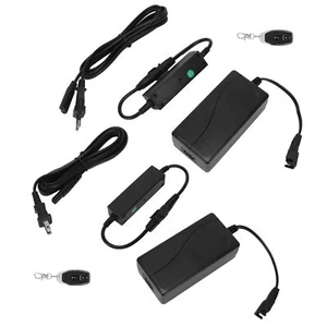 24V Brushed DC Linear Actuator Electric Curtain Door Remote Controller 100V‑240V - Picture 1 of 18