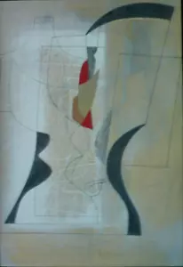 Ben Nicholson, Chris Ofili - exhibition promotional card - 2005 - Picture 1 of 3