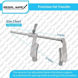 Alan Scott Cooley Sternum Retraktor selbsthaltende Klinge gespreizt von Regal Impex - Bild 1 von 5