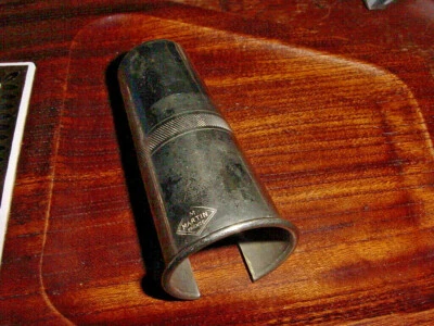 TAPA BOQUILLA SAXOFÓN TENOR EARLY MARTIN FRANCE AÑOS 50 Foto 1 de 4