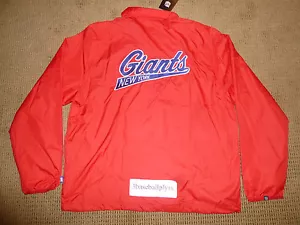 Nike New York Giants Retro Coaches Jacket -CHOOSE SIZE- 549949-604 Red Stitched - Bild 1 von 3