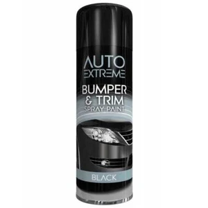 Black Bumper & Trim Aerosol Spray Paint Quick Drying Long-Lasting Paint 300ml - Picture 1 of 2