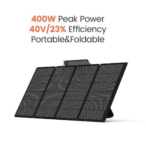 NURZVIY 400W Portable Solar Panel MC4 Foldable Solar Modules for Outdoor Camping