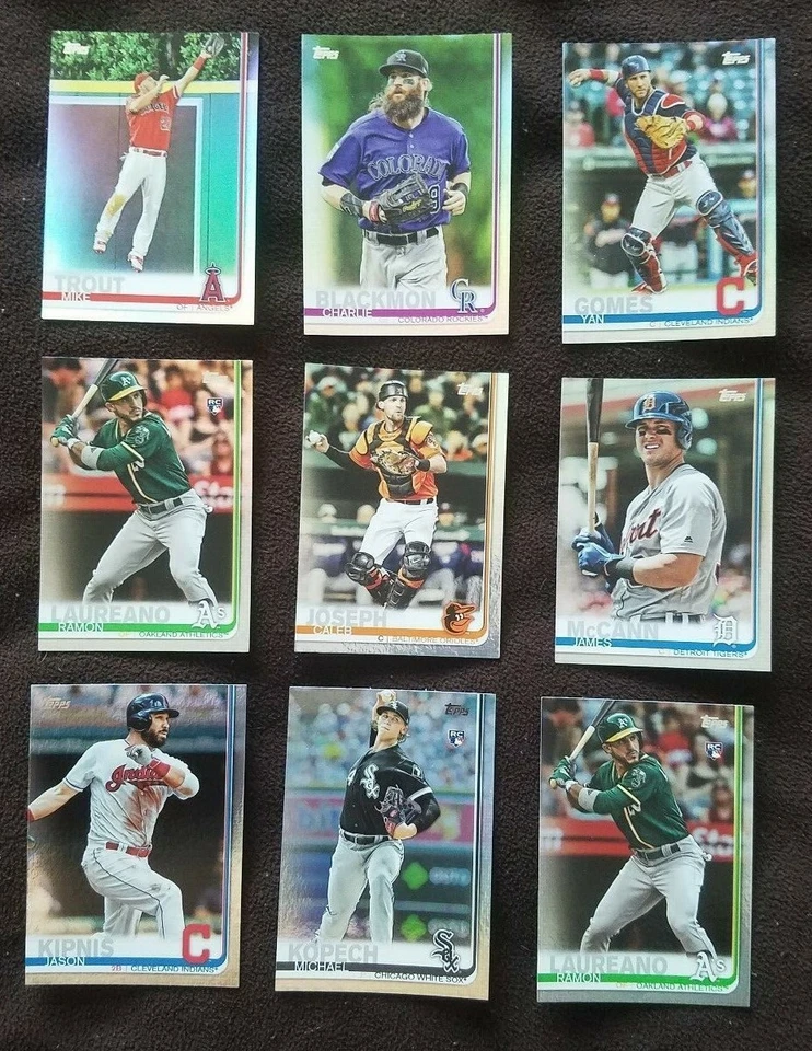 2019 TOPPS BASEBALL SERIES 1 RAINBOW FOIL 1 TO 200 COMPLETE YOUR SET - Image 1 of 1