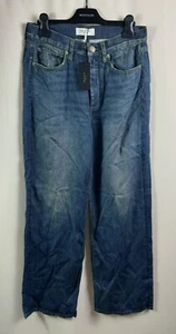 Rag & Bone Women's Redwood Liquid Miramar Pants, Blue, Size 25 - Picture 1 of 3