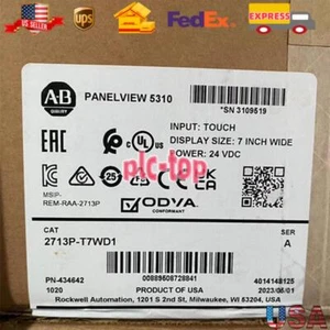 NEW 2713P-T7WD1 Allen Bradley 2713PT7WD1 Panelview 5310 Terminal US Free Tax - Picture 1 of 4