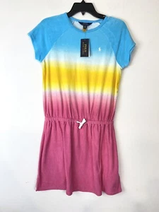 Polo Ralph Lauren Big Girls XL (16) Ombré Terry Tee Dress ~ New with Tags - Picture 1 of 3