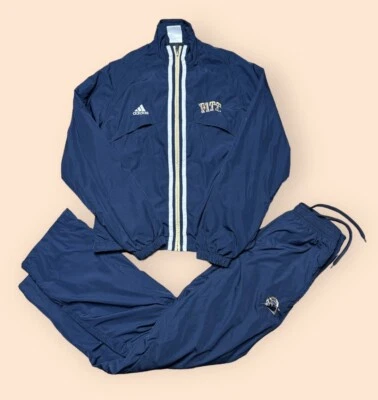Vintage Pitt Panthers Y2K Adidas Tracksuit Men’s Small Pants And Jacket 2000s - Image 1 of 4