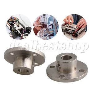 3 x Mini Brush Gear Motor DC 3V 16RPM 3mm Shaft w/ 8mm Flange Coupling - Picture 1 of 8