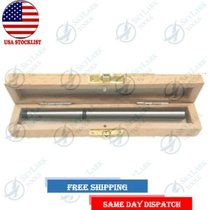 MT1 Drehmaschine Ausrichtung Prüfstab MT1 O.A.L 151mm 5-15/16 Zoll Alu Stahl Holzkiste - Bild 1 von 3