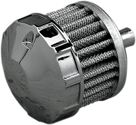 Emgo Chrome Crankcase Replacement Filter 14-20905 - Image 1 of 1