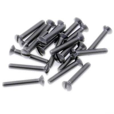 Vite a Testa Svasata M4 (4 Mm X 5 Mm) in Acciaio Inox (A2) (Confezione Da 20) - Immagine 1 di 4
