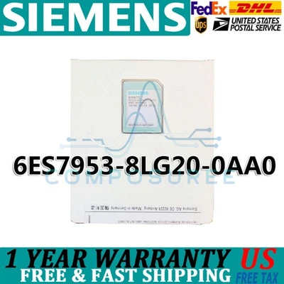 New Siemens 6ES7953-8LG20-0AA0  SIMATIC S7 Micro Memory Card 6ES7 953-8LG20-0AA0 - Image 1 of 4