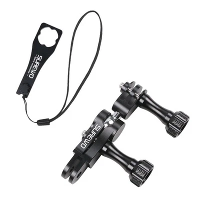 Soporte de brazo de extensión giratorio doble SUREWO compatible con GoPro Hero 13 12 11... Foto 1 de 4