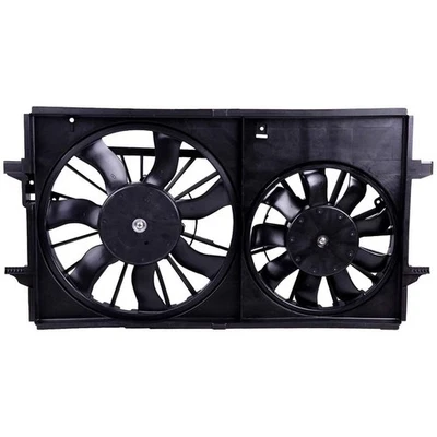 Ventilador de refrigeração condensador CA plástico elétrico para 2004-2007 Chevy Malibu 3.5L V6 - Imagem 1 de 2