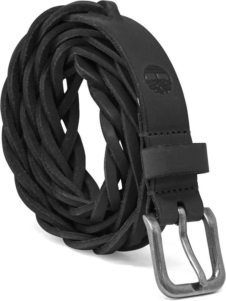 Timberland Women's Braided Casual Leather Belt - B85005/08 X-Large