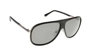 Gafas de sol Tom Ford Chris FT0462 02N negro mate para hombre lentes verdes 62-10-140 - Imagen 1 de 3