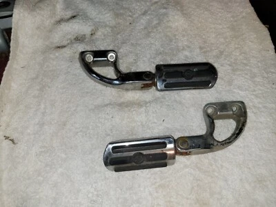 Harley Davidson Dyna Wide Glide 1994 FXDWG para pasajeros reposapiés reposapiés clavijas Foto 1 de 4