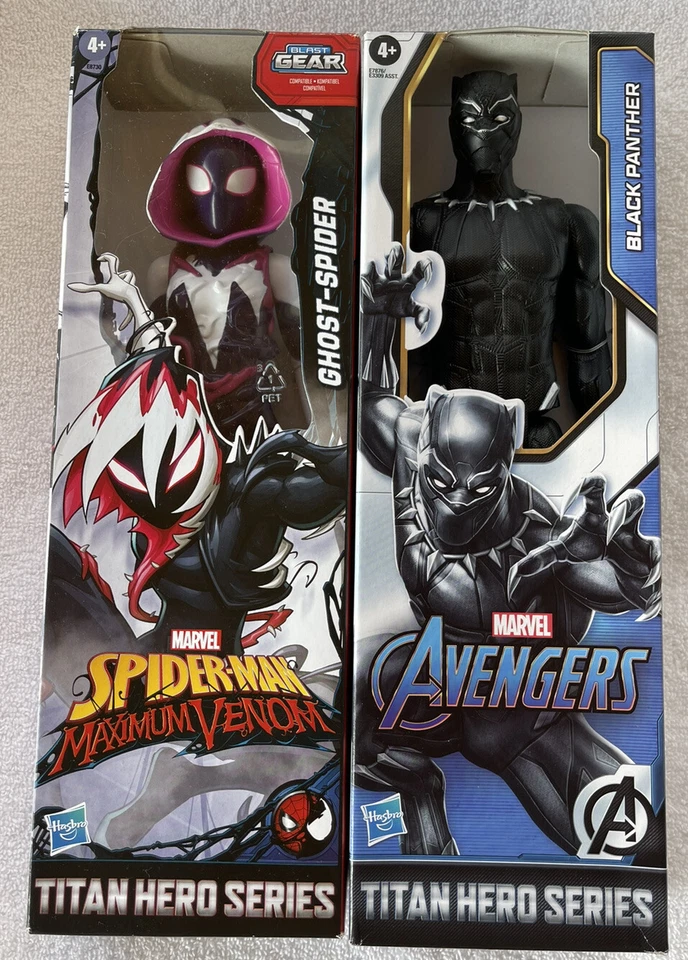 Ghost-spider Marvel TITAN Hero Series Spider-man Blast Gear