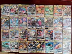 Pokemon TCG S-Chinese TAG TEAM GX Cards Lot 32 Pcs Sun&Moon RRR HOLO Rare US - Picture 1 of 3