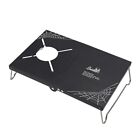 Outdoor Camping Soto Spider Stove Table Backpacking Black Folding Table