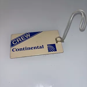 Continental Airlines Crew Kofferanhänger Vintage Selten - Bild 1 von 3