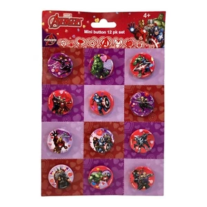 Avengers Mini Buttons 12 pk set - Picture 1 of 3