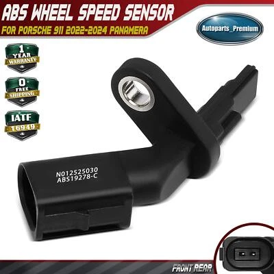Sensor de velocidad de rueda ABS delantero/trasero para Porsche 911 2022-2024 Panamera 2017-2023 Foto 1 de 4