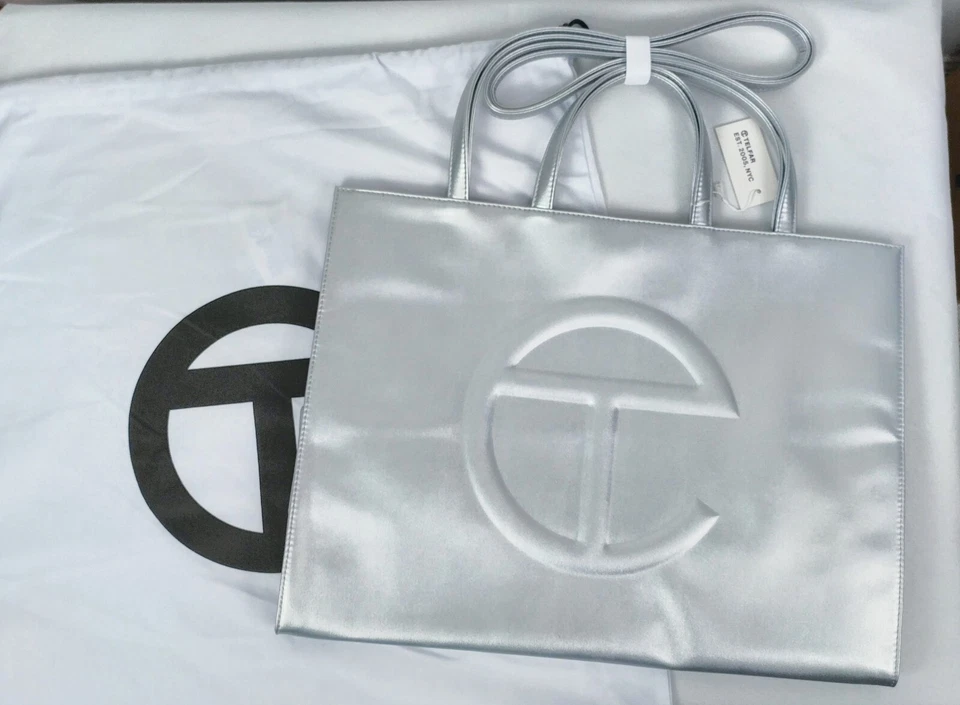 LARGE Telfar Shopping Bag METALLIC BRONZE TF-012-BZ-L FAST