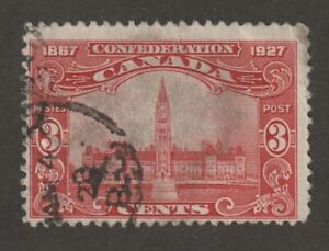 Canada 1927 #143 - 60th anniversary of Confederation (Parliament) - Fine Used