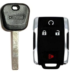 GMC 2014-2019 B119 Transponder key + Remote Fob M3N-32337100 USA Seller A+ - Picture 1 of 5