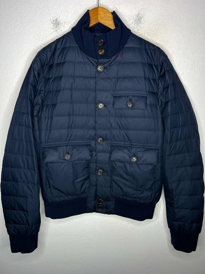 $1995 Ralph Lauren Etiqueta Púrpura Pequeña Med Hayworth Skeet Chaqueta Puffer RRL Plumón Foto 1 de 4