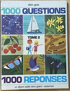 Alain Gree Livre 1000 Questions  