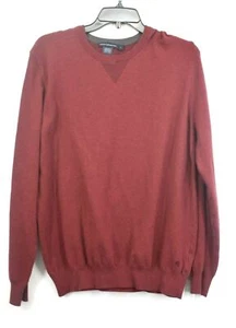 French Connection Mens Regular Fit Crewneck Sweater Long Sleeves Ribbed Cotton L - Picture 1 of 8