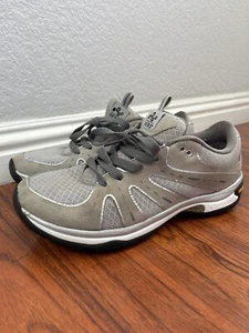 Abeo Aero Alcor LT Athletic Sneaker Women 8.5 Grey Silver Vibram Shoe - Picture 1 of 6