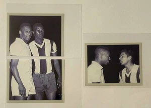 Historic moments Pele / Perico Leon ( 1963 ) & Pele / Victor Benitez ( 1960 ) - Picture 1 of 2