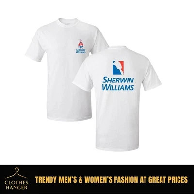 Nueva Camiseta SHERWIN WILLIAMS PAINT COVER THE EARTH XL/XL Regalo Peso Pesado RARA Foto 1 de 4