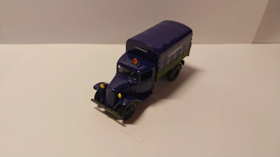 véhicules miniatures 1/87 ho citroen u 23 gendarmerie occassion - Photo 1/4