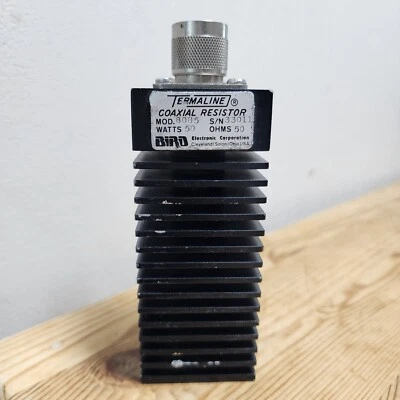Bird Termaline Coaxial Resistor 8085 50WATTS 50 OHMS - Image 1 of 4