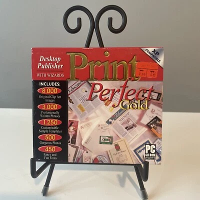 Print Perfect Gold DVD 30,000+ Clip Art Images and More - Image 1 of 2