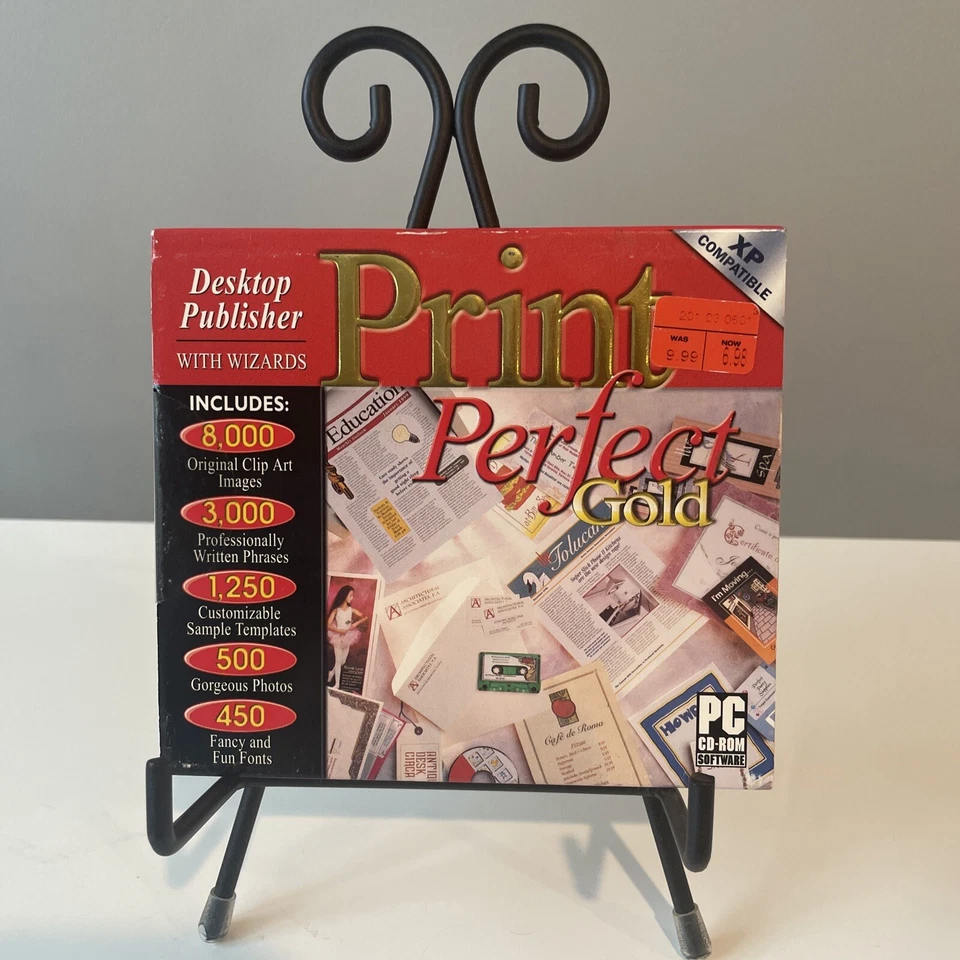 Print Perfect Gold DVD 30,000+ Clip Art Images and More - Image 1 of 2
