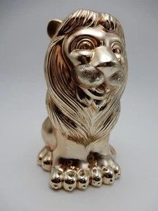 Reed and Barton Silver Plate Gentle Lion Coin Bank Vintage Safari Collection - Imagen 1 de 9
