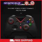 Wireless Gamepad Game Controller for Xbox One PC Windows 10/8/7 (Black Red) UK