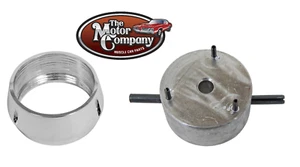 1964 1965 1966 1967 Chevelle El Camino Ignition Switch Nut and Tool (chrome) - Picture 1 of 3
