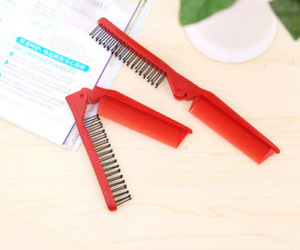 Massage Straight Comb Plastic Portable Dual Purpose Heat-resisting Hair Comb