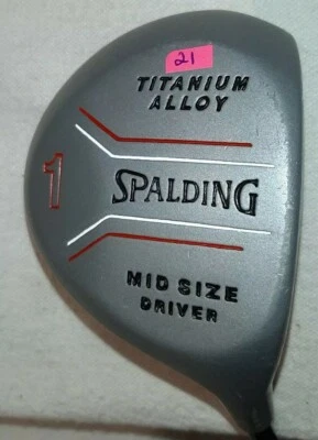 //Driver Spalding tamaño mediano #1 - mano derecha - para hombre - varilla de grafito - #21 Foto 1 de 4
