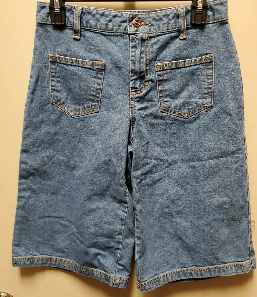 Bermudas largas de mezclilla Xhilaration talla 5 Wss18 Foto 1 de 4