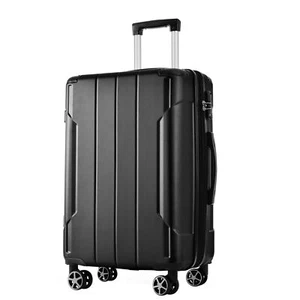 Hardshell Luggage, Lightweight Durable ABS Suitcases with Double Wheels, Expanda - Picture 1 of 9